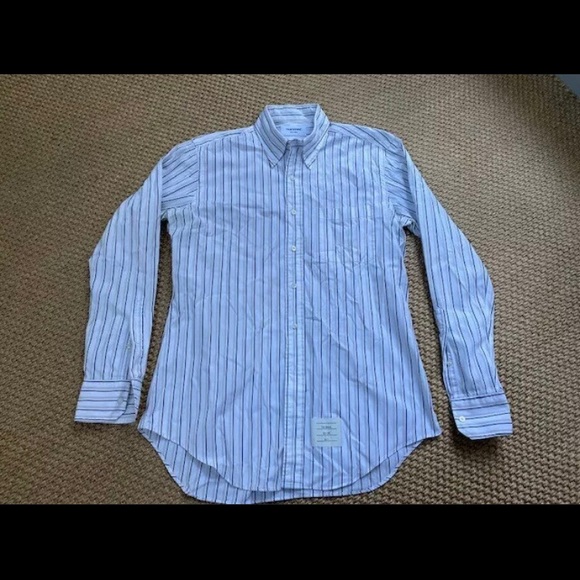 Thom Browne button down shirt TB4 size 4 XL - Picture 5 of 5